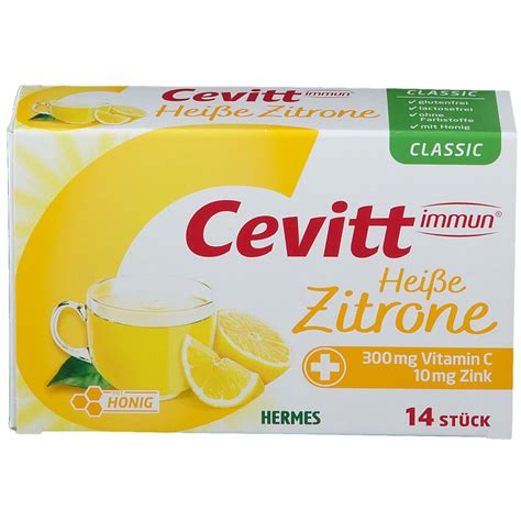 hermes cevitt heisse zitrone pulver|Cevitt immun® Heiße Zitrone Granulat .